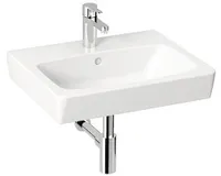 Jika Lyra plus - Waschtisch 500x430 mm, mit Überlauf, mit Hahnloch, weiß H8103800001041