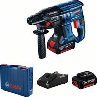 Bosch Akku Bohrhammer 18V,  GBH 180-LI (EC) SDS-plus (2x4.0Ah Koffer)