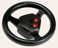 Kierownica z audio czarna 20 cm