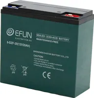 Akku 12 Volt 20 Ah, 6-DZF-20 passend für Elektro Fahrzeuge