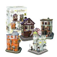 Harry Potter Diagon Alley 4 in 1 3d Puzzle
