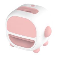 Automatische Schälmaschine Effektives Artefakt Abnehmbare Schale abs Mini-elektrischer fauler Nussschäler für zu Hause-Rosa