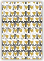 Romantische Liebes Grußkarte mit viel Herz - auch zum Valentinstag