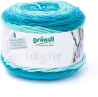 gründl 150g 10-türkis Häkelgarn Strickgarn LollyPop