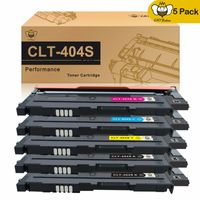 5er Set für Samsung CLT-P404C Toner kompatibel K404S C404S M404S Y404S für xpress C430 C480 ersetzt CLT 404 XXL Toner Multipack