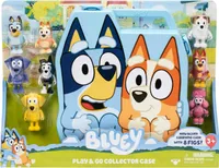 Hrací sada figurek Bluey Ultimate Play & Go Collector Case