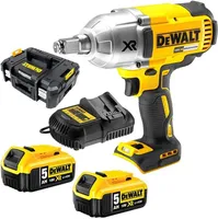 AKUMULATOROWY KLUCZ udarowy 18V bezszczotkowy 1/2" 2x5Ah w walizce DeWalt