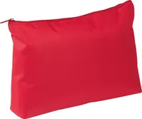 Große Kulturtasche / Kosmetiktasche / Schminktasche / Farbe: rot