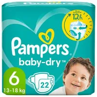 Pampers Baby Dry Windeln Größe 6