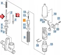 Blockierstecker, Mikroschalter (5.553-265.0) Karcher HDS 555, 557, 600, 695, 697, 790, 895