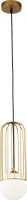 Maytoni Telford Pendelleuchte P361PL-01G 1xG9, Gold, aus Metall, exkl. Leuchtmittel