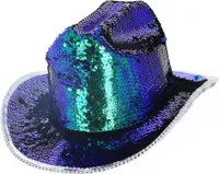 Fever - "Deluxe" Cowboyhut für Herren/Damen Uni SM1524 (Einheitsgröße) (Grün/Blau)