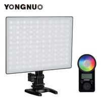 YONGNUO YN300 Air II LED-Videoleuchte RGB 3200K-5600K Einbauleuchte 10 Lichteffekte CRI 95+ mit Fernbedienung für Hochzeitsfotografie im Freien im Studio