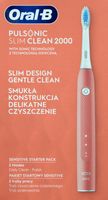 Braun Oral-B Pulsonic Slim Clean 2000 elektr. Zahnbürste pink