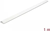 DELOCK Kabelkanal selbstklebend 30 x 8 mm - Länge 1 m weiß