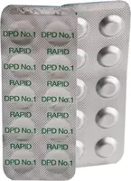 10 Bayrol Testtabletten DPD 1 Chlor-Wert für Pooltester