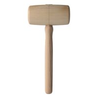 Cut360 Holzhammer | Weißbuche | Ø 80 mm Länge: 160 mm | 650 g | Vielseitiger Holzklopfer für Holzbearbeitung und Schnitzprojekte | Klöpfel für Zimmerleute, Tischler & Schreiner