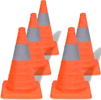 5 pylonů dopravní kužel 42 cm
