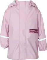 Kinder Mädchen Matsch und Buddeljacke Regenjacke Outdoor Jacke Rosa 98
