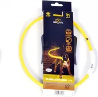 DUVO+ LED svítící obojek s USB nabíjením 35cm, 65212803