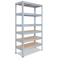 shelfplaza PROFI Schwerlastregal 200x30x40cm Akten Büro Garage Lager Werkstatt 