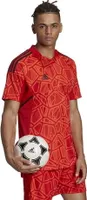 Koszulka męska Condivo 22 Goalkeeper Jersey Short Sleeve czerwona H21238 - 2XL