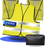 Warnwesten-Set "Kompakt" Schwarz