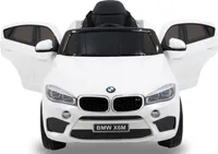 Kinder Elektroauto - BMW X6M - 12V Akku - 1 bis 6 Jahre - mit Fernbedienung - Schwarz