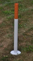 2x Standaschenbecher in Zigarettenform - 72 cm - Freistehender Aschenbecher mit Standfuß - Stehascher Zigarette Ascher für draußen