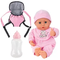 My First Baby 33 cm Puppen-Set, mit 4 Babylauten - Puppe mit Zubehör