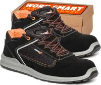 PROCERA SPRINT leichte Leder-Sicherheitsstiefel S1P 44 aus Wildleder