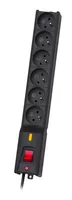 Lestar - LX 610 g-a, zabezpieczenie przepięciowe, 5m, czarny