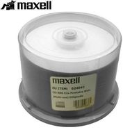 Maxell 624042 CD-R 80MIN 700MB Inkjet 52XSPEED 50er Pack Daten-CD-R, 700 MB, 80 min, bedruckbar