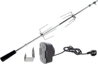 Allgrill Grillspieß-Set für Gasgrill Chef M 74 cm Drehspieß