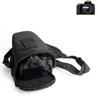 K-S-Trade Kameratasche Fototasche Schultertasche Umhängetasche kompatibel mit Canon EOS 250D Colt  für Systemkameras Schutzhülle bag Zubehörtasche