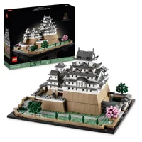 LEGO 21060 Architecture Burg Himeji, Modellbausatz für Erwachsene, Wahrzeichen-Kollektion, Set für Fans kreativer Gartenarbeit und japanischer Kultur, mit Kirschblütenbaum, Geschenk für Sie und Ihn