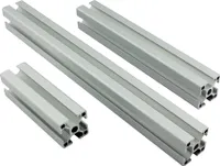 ALU Profil Aluprofil 30x30mm Nut 8 Aluminium Systemprofil Typ I 200cm 2000mm
