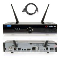 Octagon SF8008 4K HDR UHD H.265 E2 Linux Dual WiFi DVB-S2X a T2C Combo Kabel DVB-T2 a satelitní přijímač