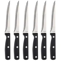Bergner Bg8915 Mm Set Glänzende Edelstahlmesser 6 Einheiten Silber  Silber One Size