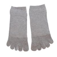 Fünf Zehen Socken Damen Baumwolle mit Trenner Regenbogen Packung