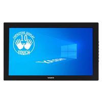 YASHI YZ2410 Touchscreen-Monitor 59,9 cm (23.6 Zoll) 1920 x 1080 Pixel Multitouch Schwarz  YASHI Bildschirmdiagonale: 59,9 cm (23.6 Zoll), Natives Seitenverhältnis: 16:9, HD-Typ: Full HD, Bildschirmtechnologie: LED, Helligkeit: 250 cd/m², Touch-Technologie: Multitouch, Touchscreen Technologie: Kapazitiv