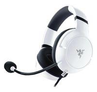 Słuchawki Razer Gaming Headset do konsoli Xbox Kaira X nauszne, z mikrofonem, białe, przewodowe