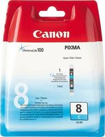Canon 0621B006 CLI-8C Tintenpatrone cyan Blister 13ml für Canon Pixma IP 3300 4200 6600 MP 960 Pro 9000