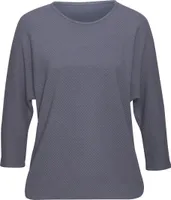 VIVANCE Langarmshirt rauchblau Größe 36/38