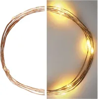 EMOS LED Weihnachts-Nanokette Kupfer 1,9m D3AW07