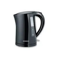 Wasserkocher schwarz SEVERIN WK 3498 1,5 L 2200 W abwaschbarer Kalkfilter WK 3498 aus Kunststoff, schwarz Wasserkocher Wasserkocher Wasserkocher Mit Temperatureinstellung Wasserkocher Edelstahl