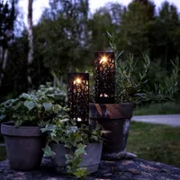 Zestaw 2 lamp ogrodowych Led solarnych Izola