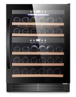 Cavin Scandinavian Collection 40 Fullglass Black - Weinkühlschrank, Unterbau, 40 Flaschen, 2 Temperaturzonen 5-20°C Cavin Scandinavian Collection 40 Fullglass Black - Weinkühlschrank, Unterbau, 40 Flaschen, 2 Temperaturzonen 5-20°C