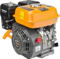 Motor GX160 OHV Benzin Benzinmotor 7 PS 196 ccm Kartmotor Standmotor 4-Takt Industriemotor 20mm Welle Motor für Rüttelplatte, Stromaggregat, Motopumpe
