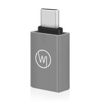 Wicked Chili 1x USB-C Adapter für Webcam kompatibel mit Logitech, Jelly-Comb, Teaisiy, Nulaxy und 1080P HD Webcam, Typ-C auf Typ-A USB 3.1 Buchse, Adapter für Laptop